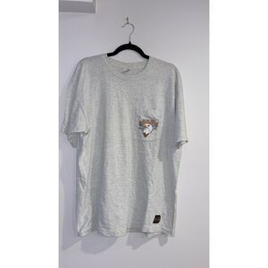 Vintage 90s Harley Davidson Fruit of the Loom Ft. Lauderdale Pocket Tee XL USA